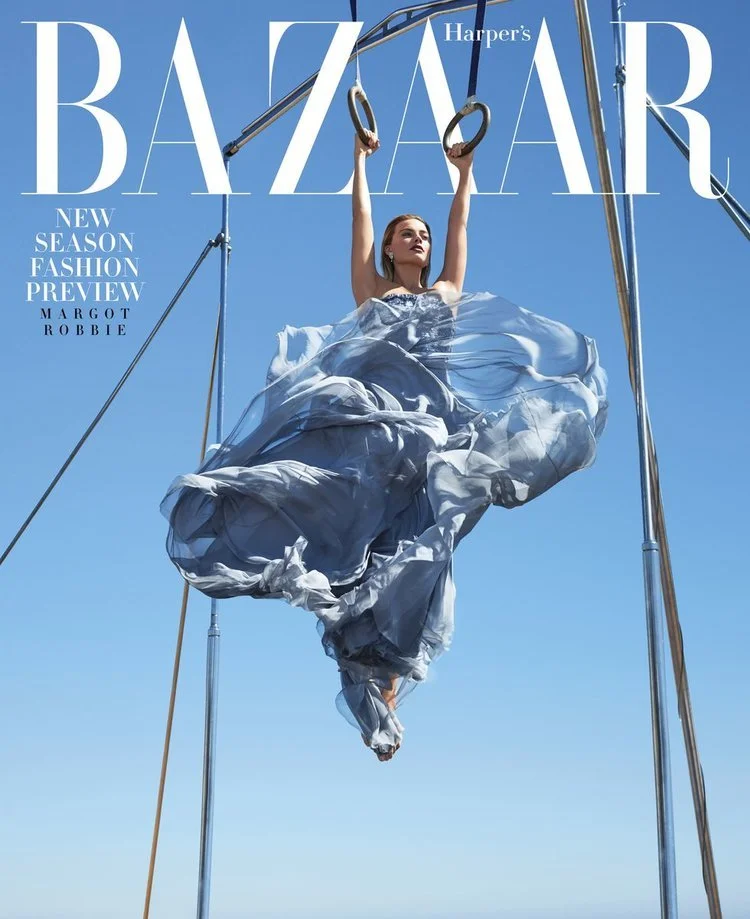 HARPERS BAZAAR X MARGOT ROBBIE BY CAMILLA AKRANS