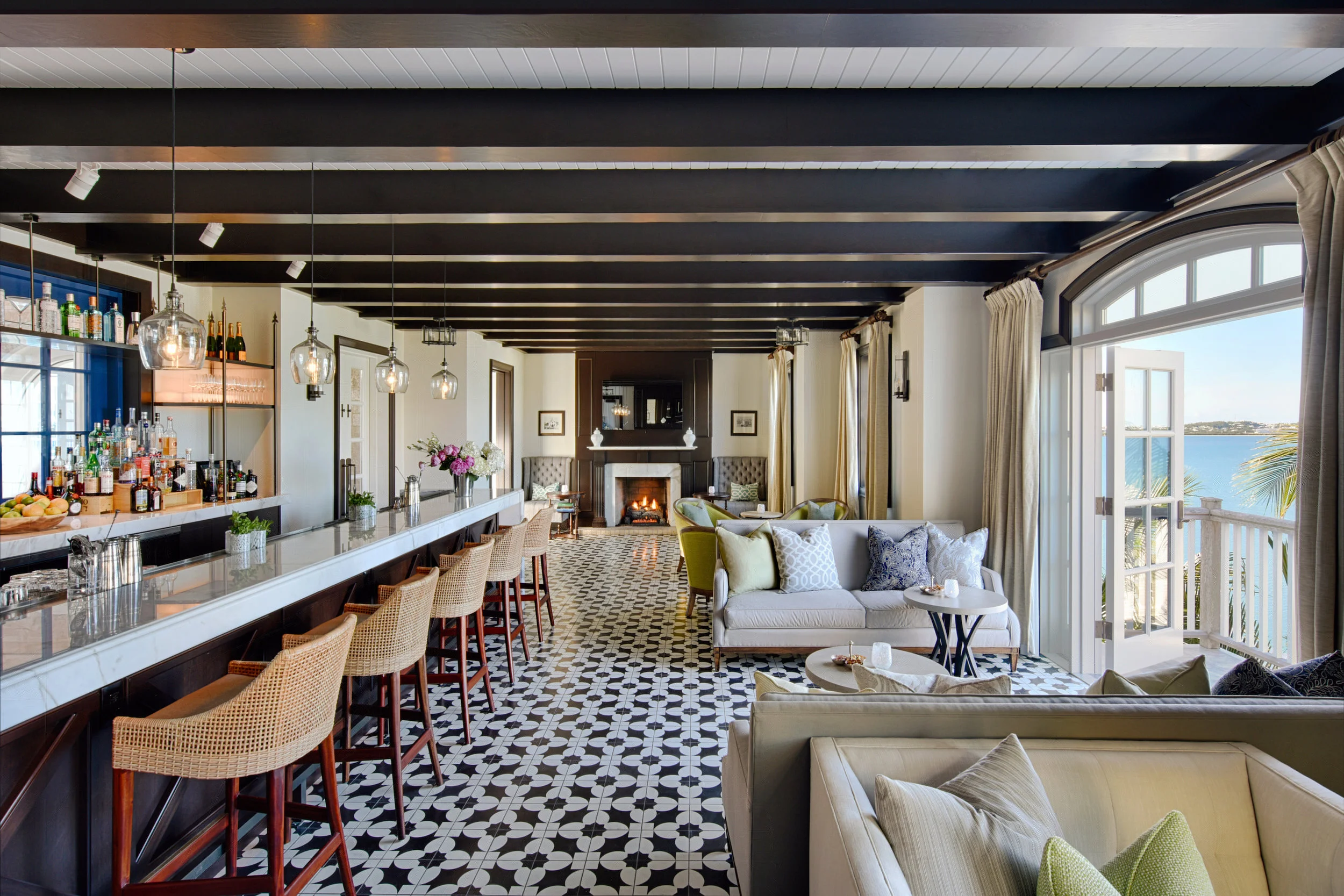 photo by ken hayden / conservatory bar @ rosewood bermuda