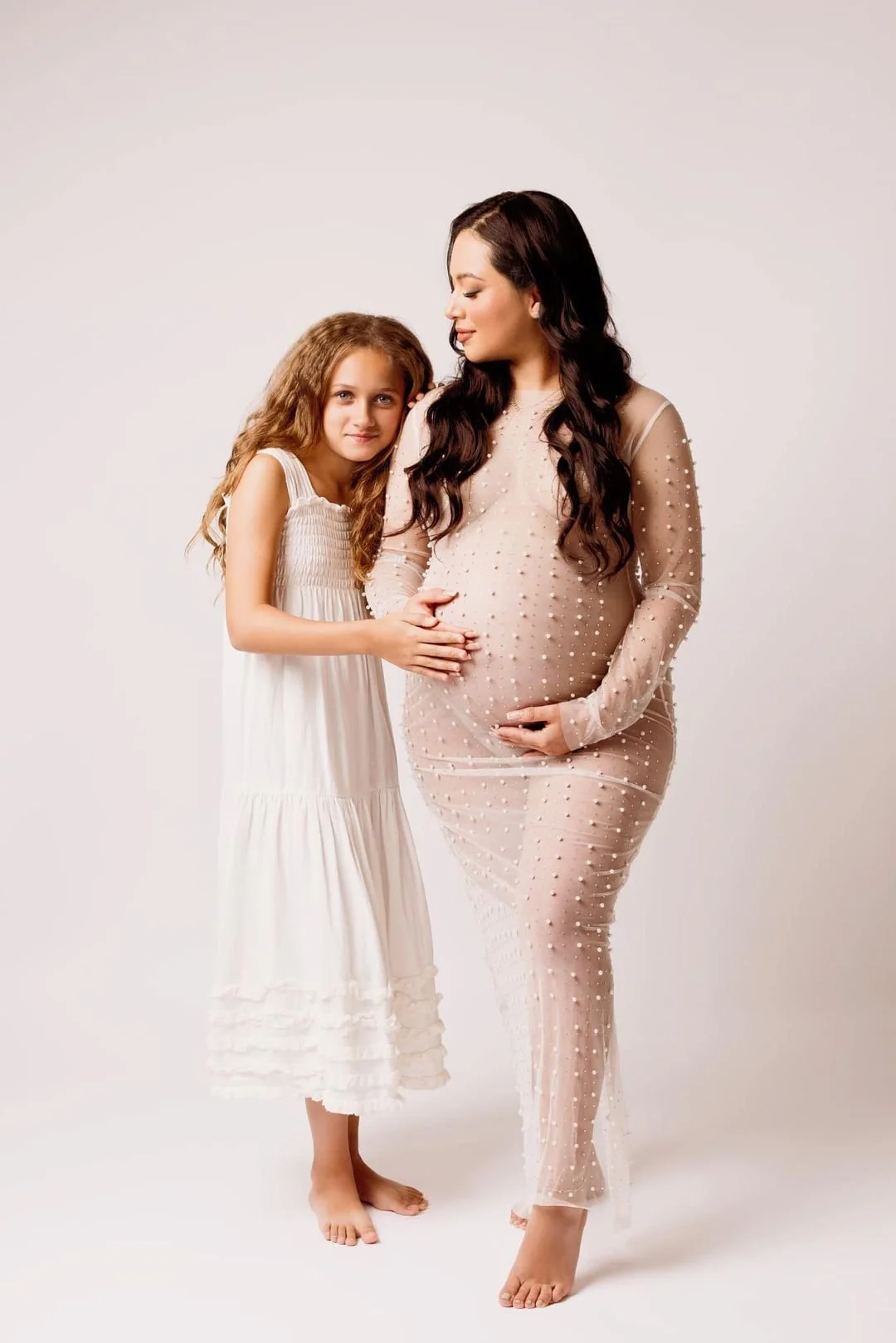 Ivory Pearls Dress ( also available in black ) (Copy)