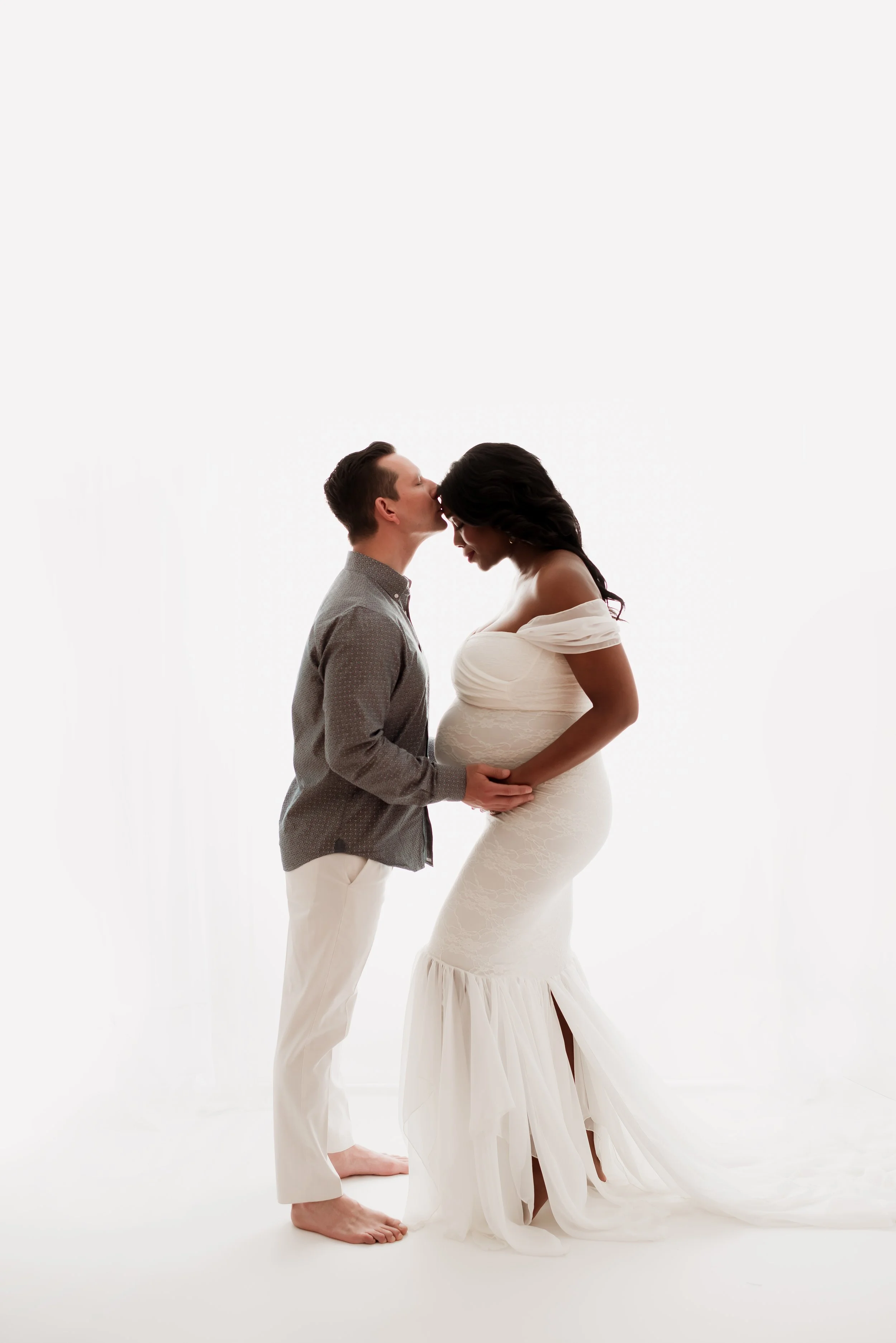 Fitted Ivory Lace Dress