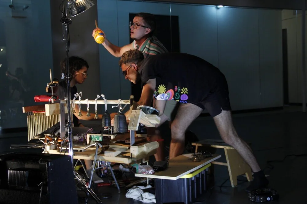 JORDAN KNECHT, MADELEINE AGUILAR, CHAZ PRYMEK AND COREY SMITH