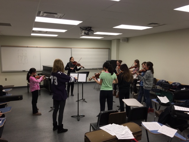  Laurier String Academy Group Class, 2015 