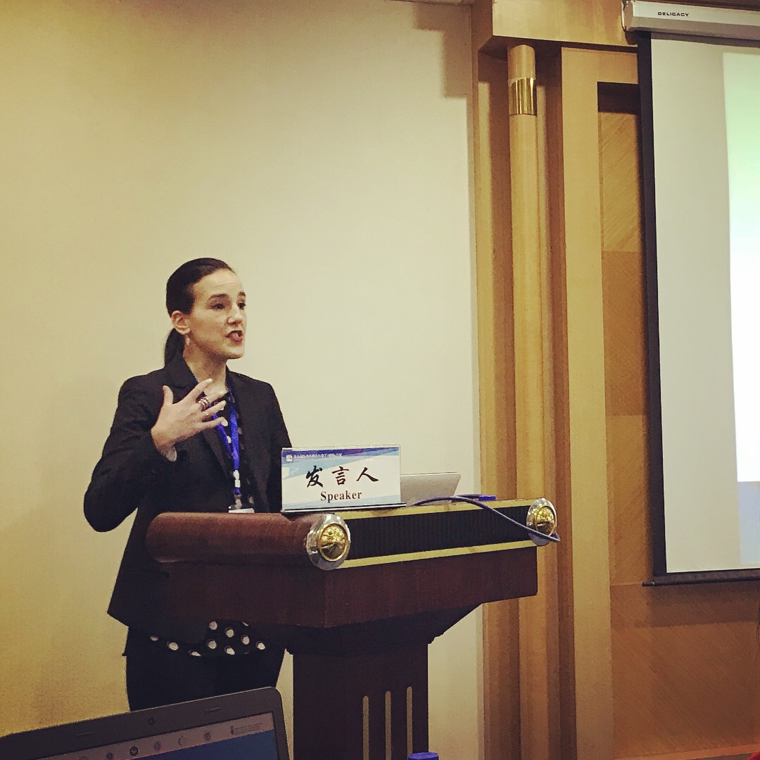  Presenting a research paper at the 5th Annual International Conference on Reciprocal Learning between Eastern and Western Education, May 2018 