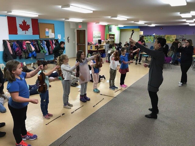 String Demonstration - Girl Guides, November 2019