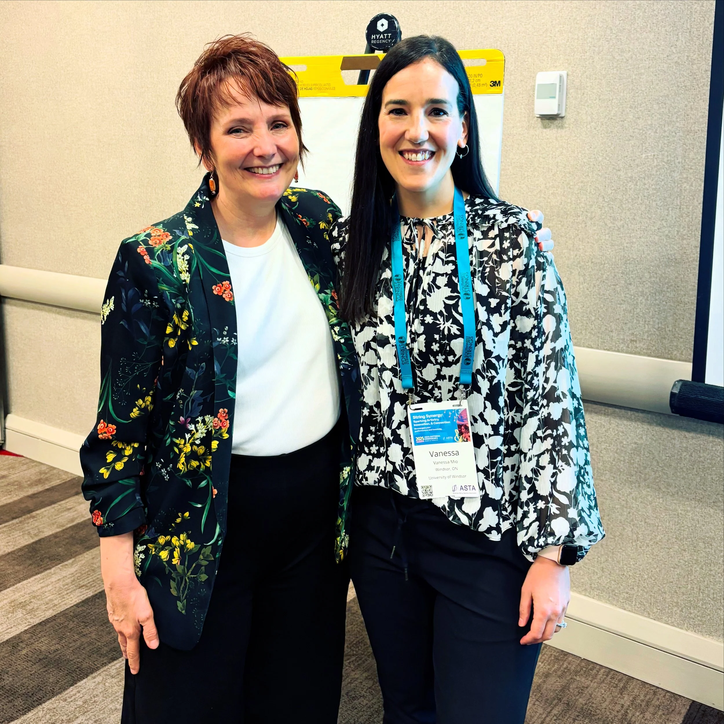 Presentation with Dr. Brenda Brenner at the American String Teachers Association Conference, 2025