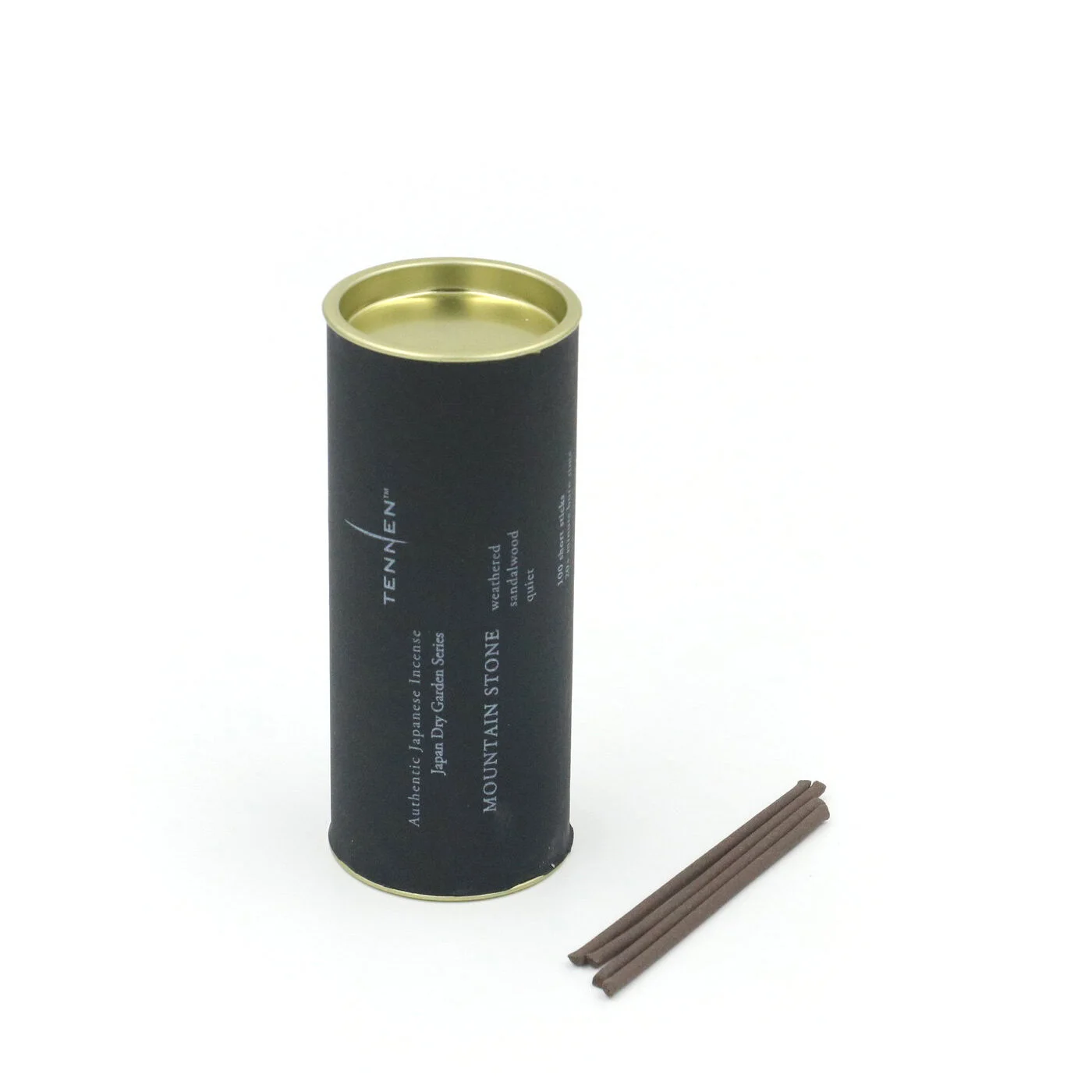 MOUNTAIN STONEweathered, sandalwood, quietshort stick cylinder of 100