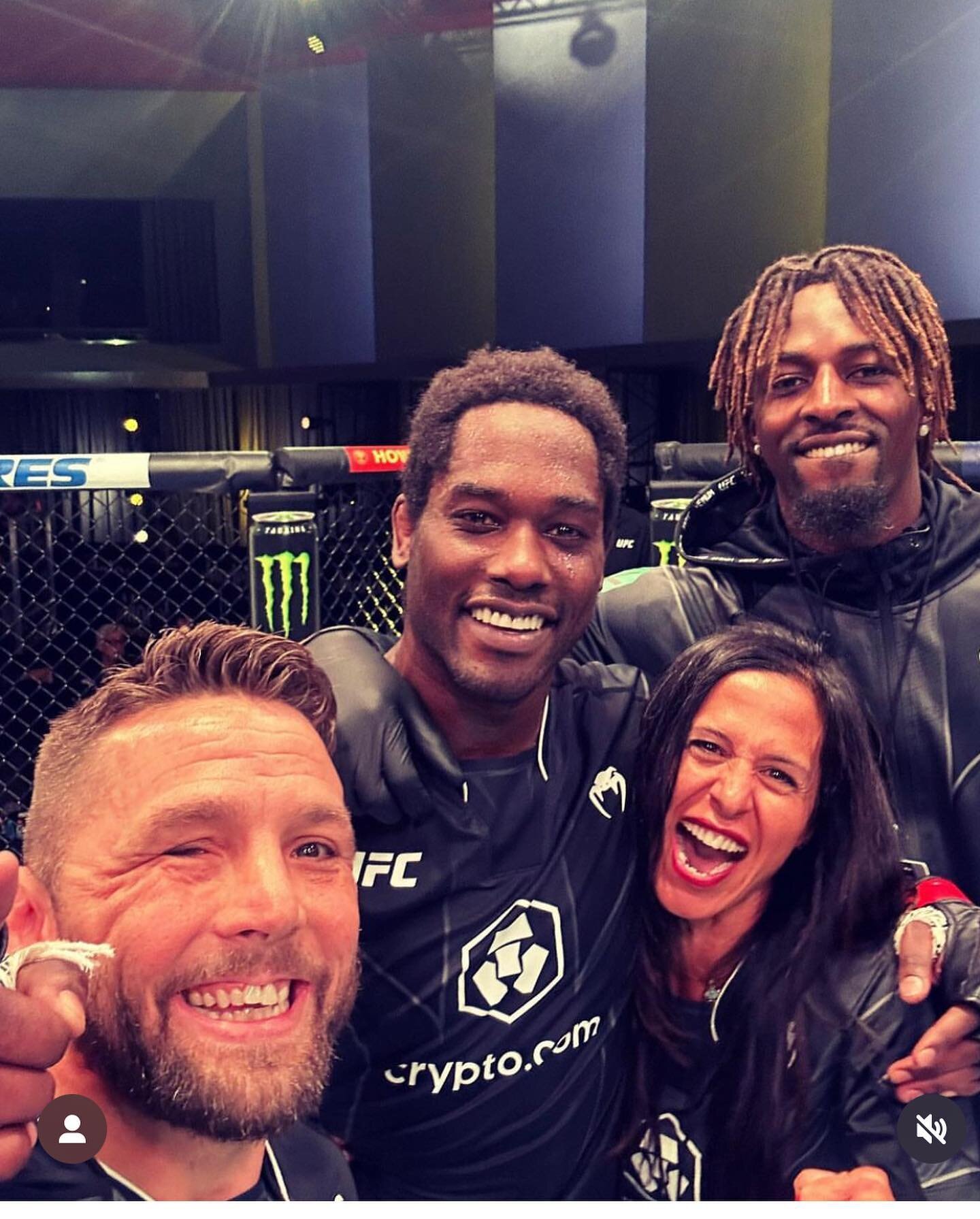 Another UFC win for @dobsonufc.  An incredible performance of style, strategy and heart.  My eyes filled with tears of joy as they raised his hand in victory.  It was a pleasure to train him and corner him along side @wolverinestevensmma, @strongstyl