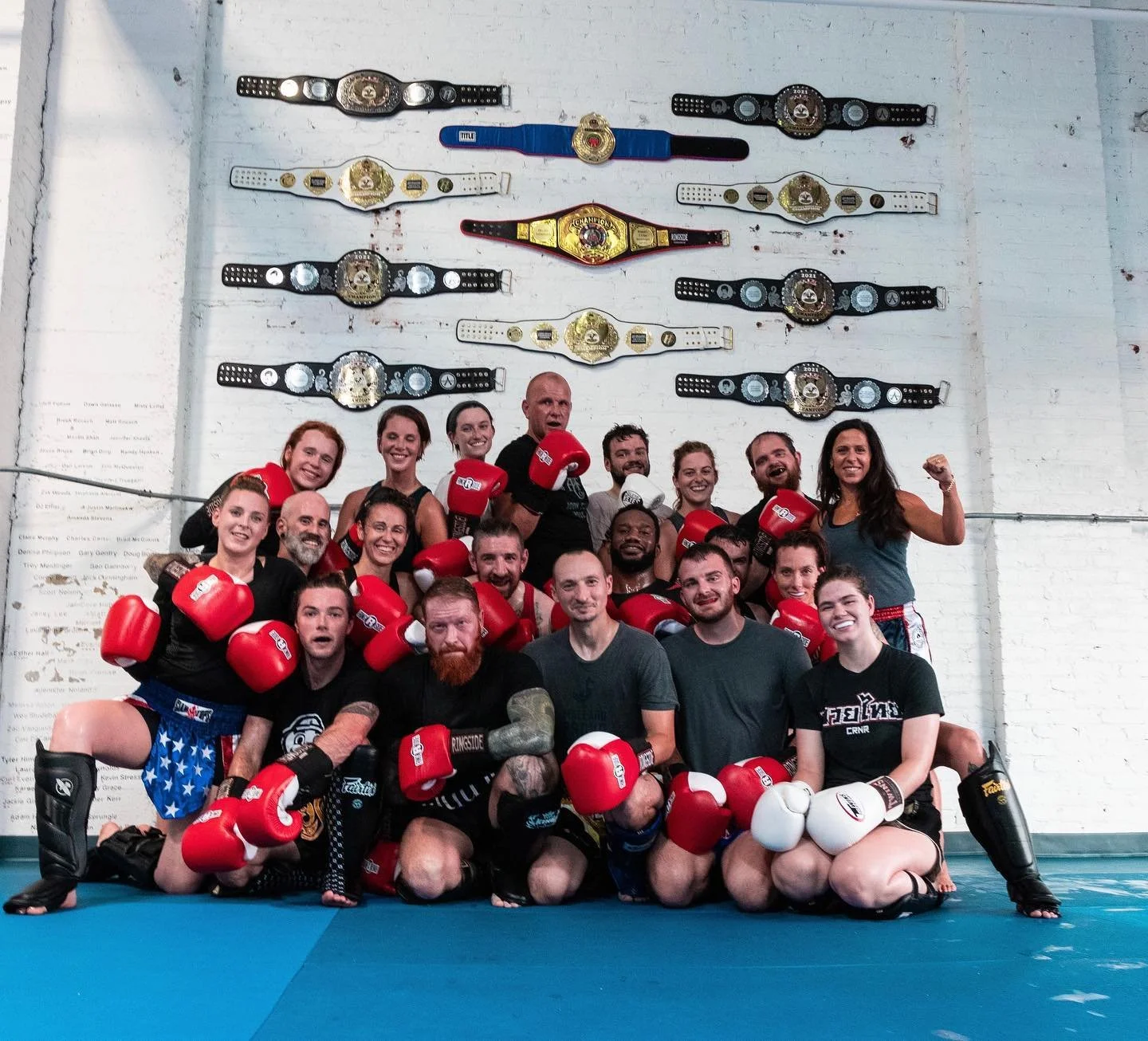 It’s the way we have fun. Photo cred @posani_on_rye #sparringsession #muaythai.