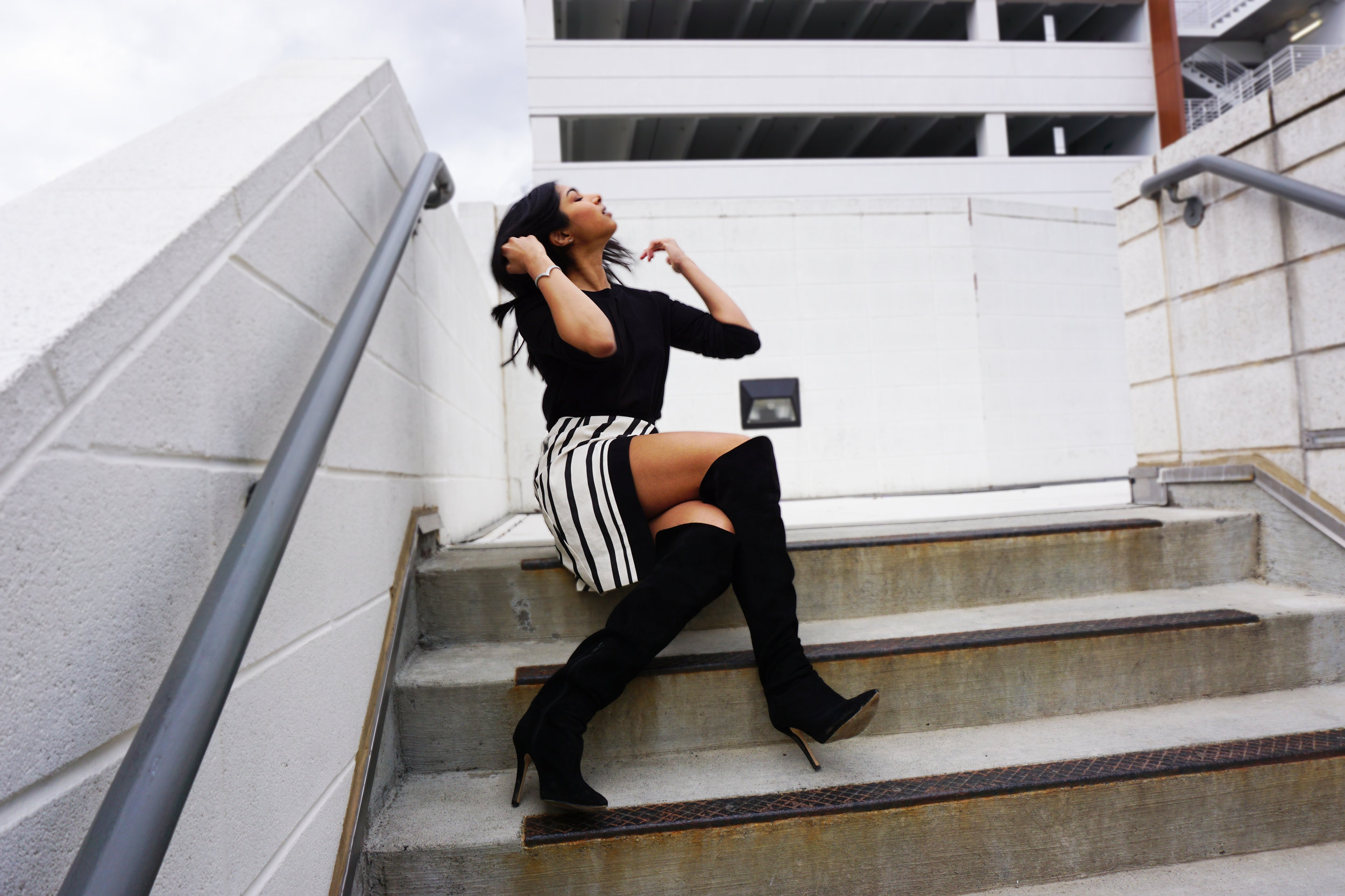 Top - Forever 21 Skirt - H&M Boots - Kohl’s Bracelet - Jewel Mint