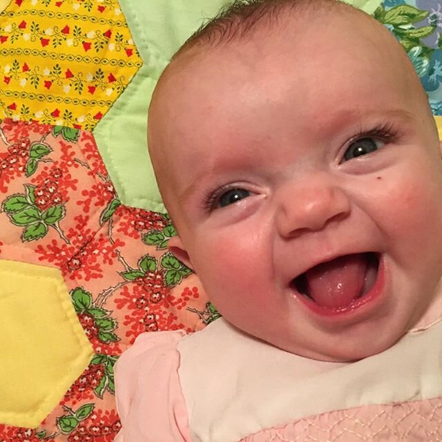 No filter needed. She&rsquo;s perfect. #myperfectgreatniece #swoon #cutiepie