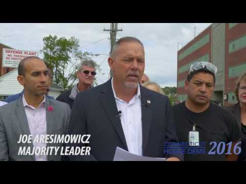 Majority Leader Joe Aresimowicz on Advanced Manufacturing in Connecticut