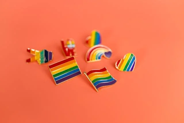 Photo by RDNE Stock project: https://www.pexels.com/photo/gay-pride-pins-10503437/