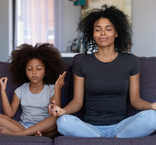 Parent reflecting quietly on their words – Creative Healing Blog.