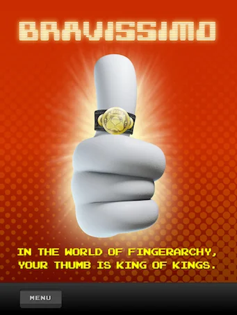  the coveted victory screen for true  Thumble Rumble &nbsp;champions. 