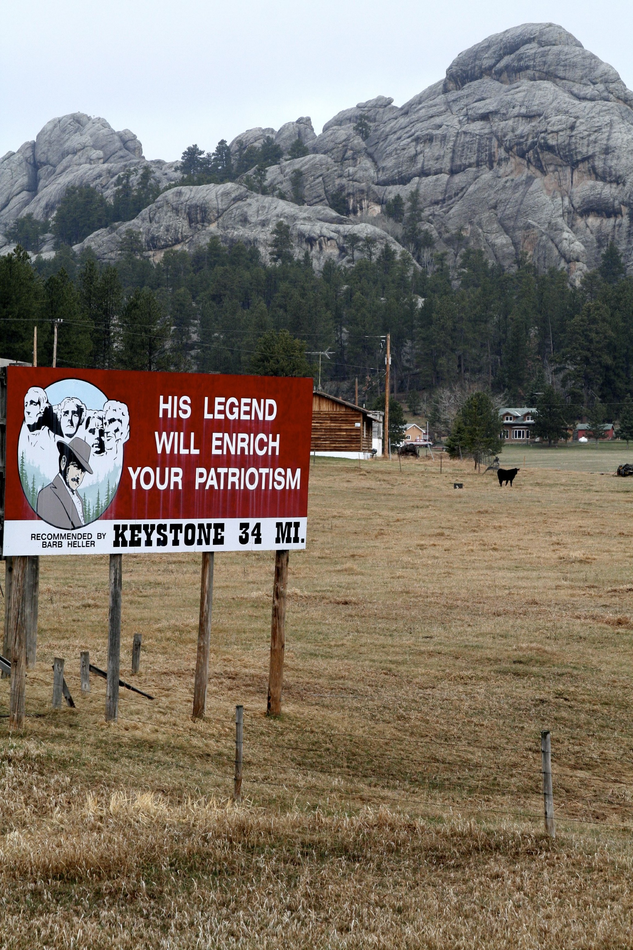 But what if I don't want my patriotism enriched? And who the fuck is Barb Heller?