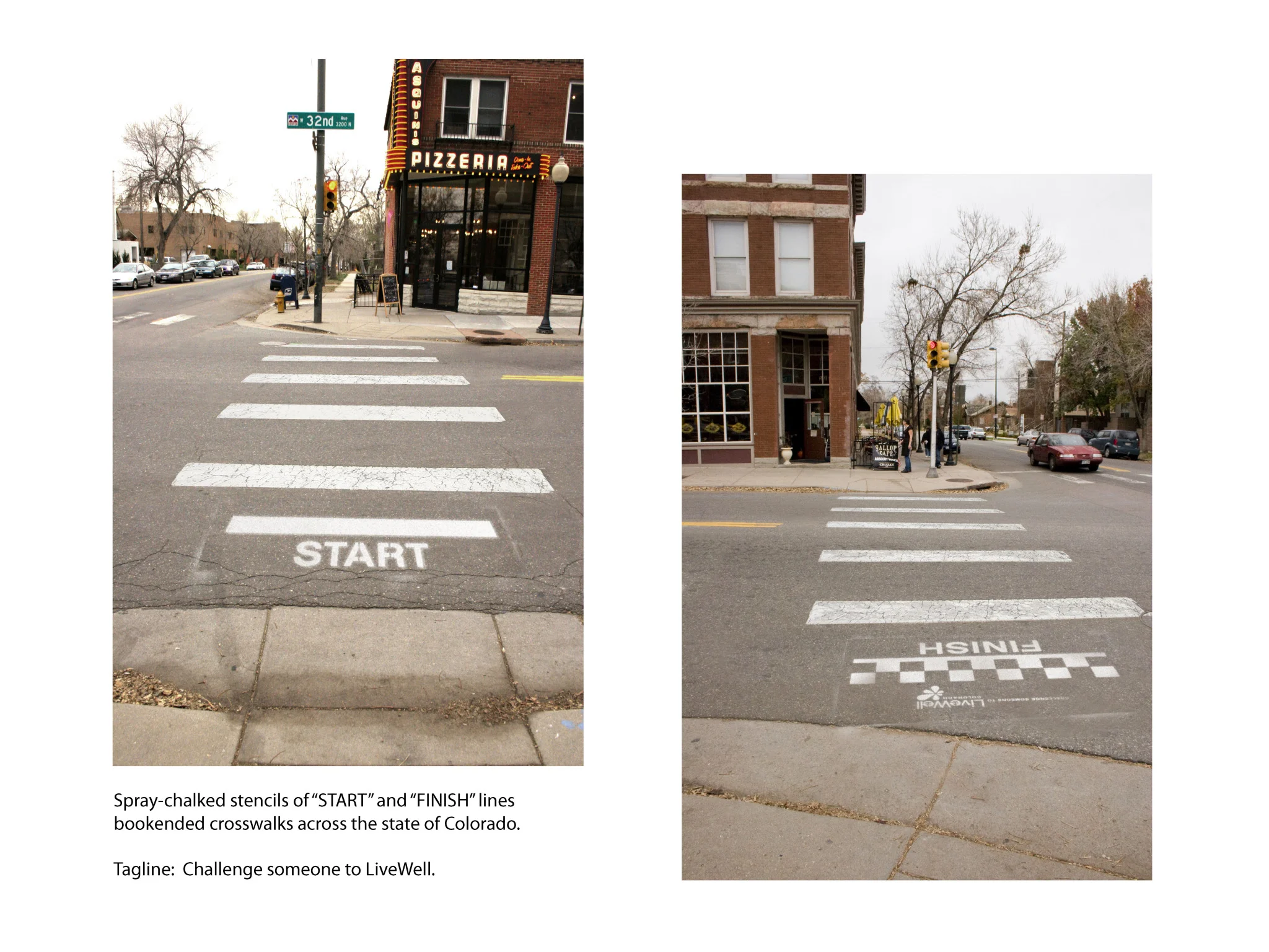  guerrilla chalk stencil. 