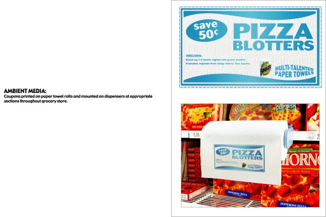 BOUNTY PAPER TOWELS in-store coupon. Tagline: Multi-talented paper towels.