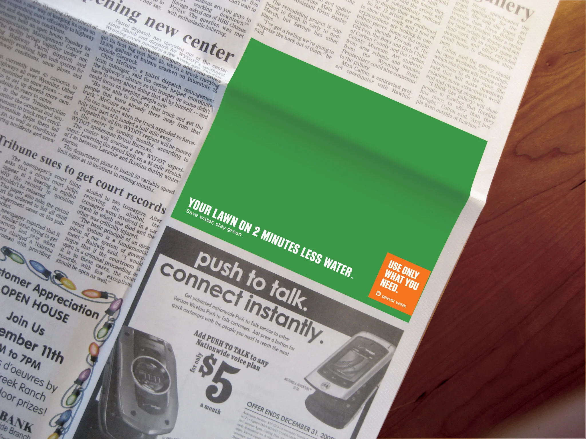  print. newspaper small space. 