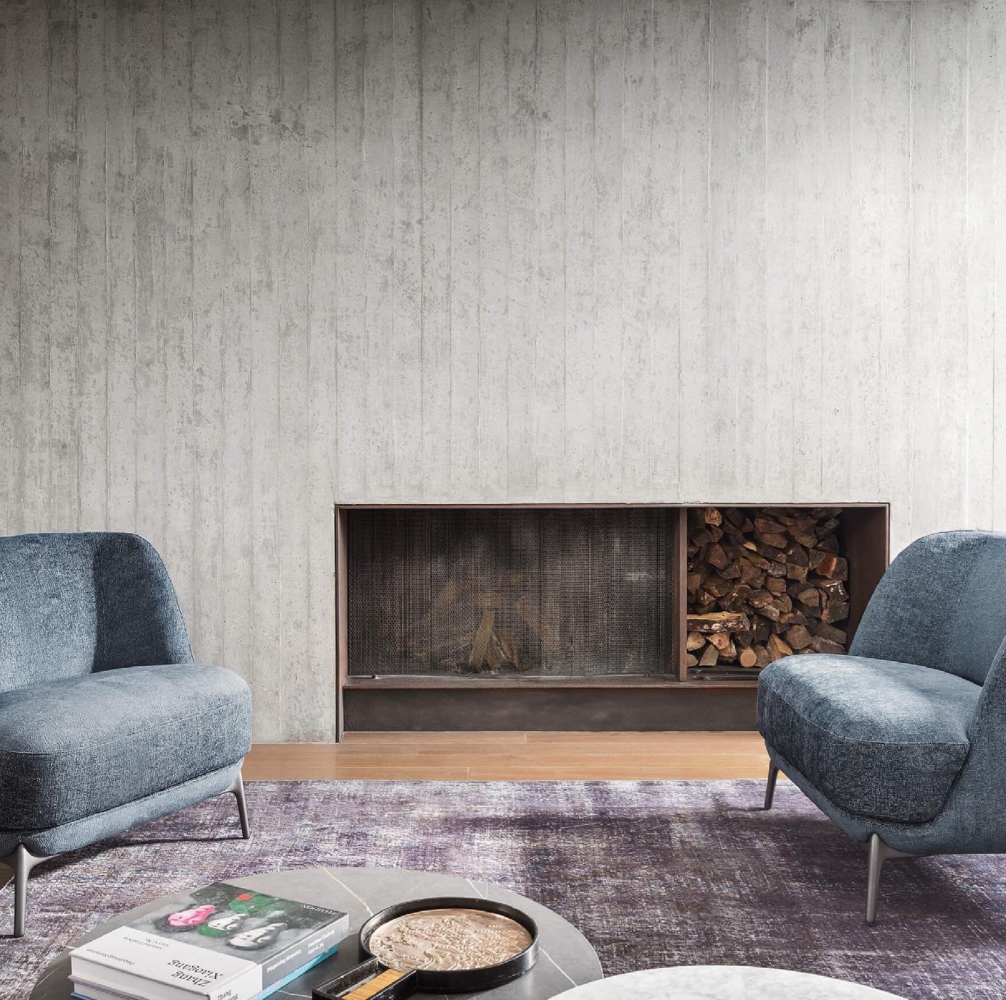 &ldquo;Velvet is the new armchair designed by Matteo Zorzenoni. Raised on cast aluminium legs, it becomes a sort of soft one-piece design with organic shapes.&rdquo;