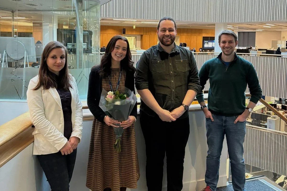 Rebecca passes her PhD viva