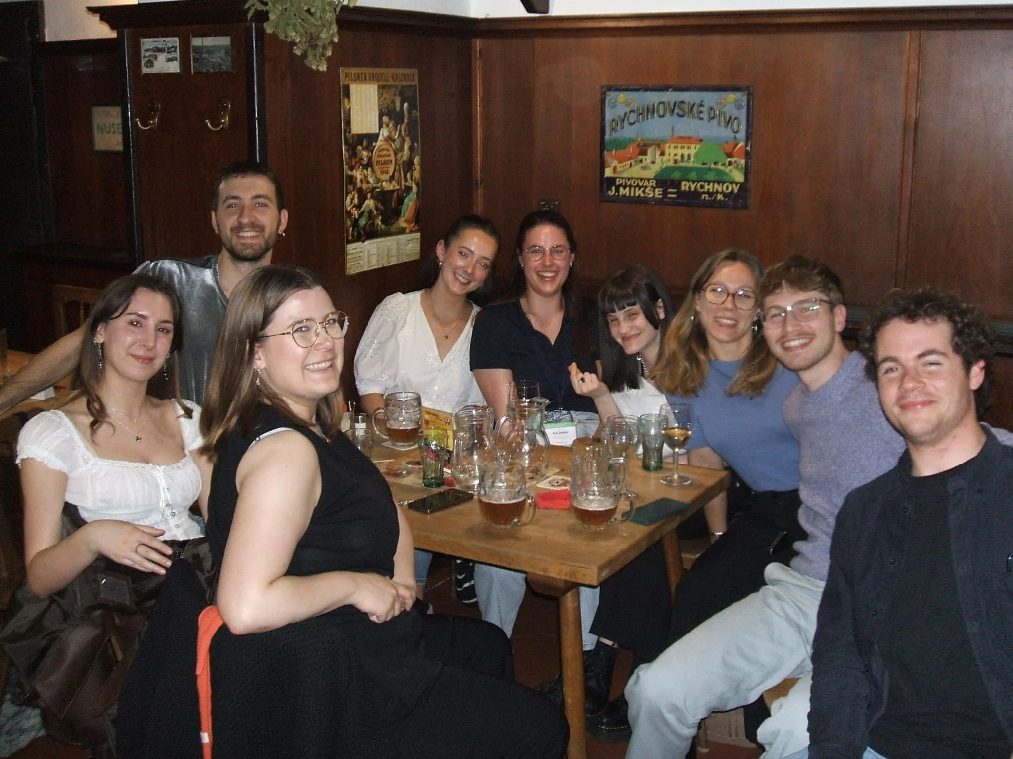 Conference dinner group picture