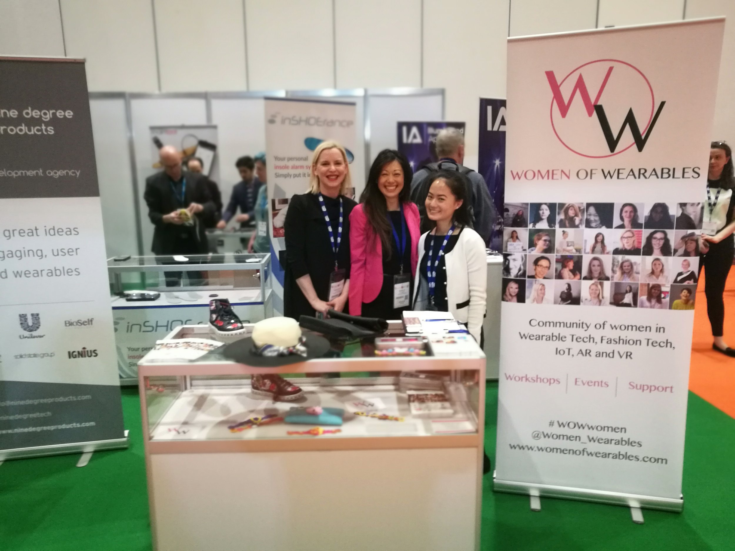 WoW team at Wearable Tech Show 2017