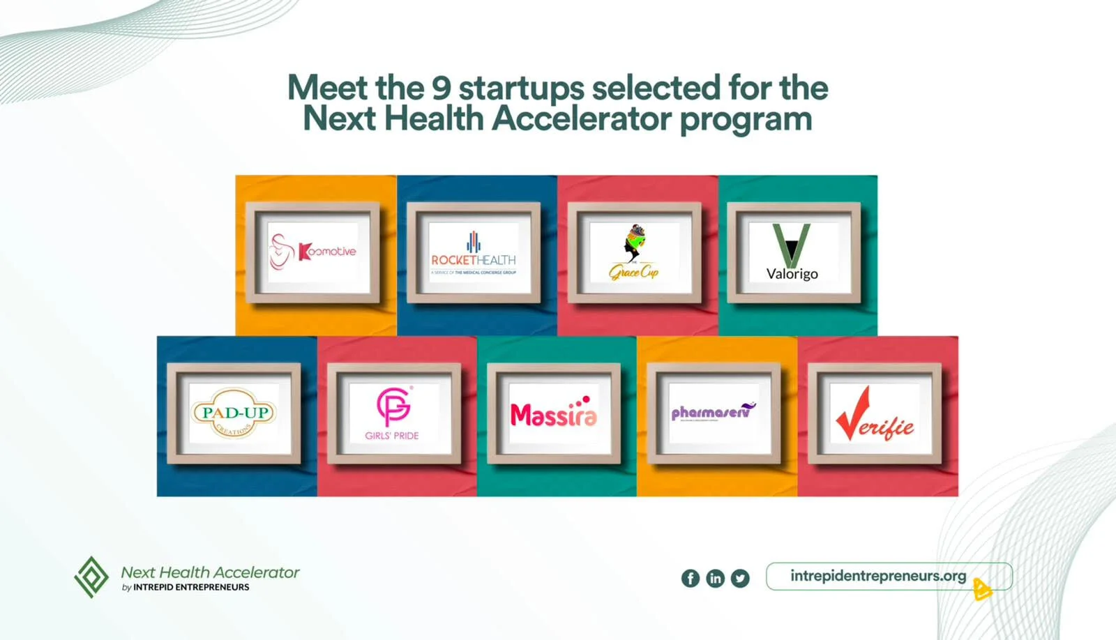 Intrepid Entrepreneurs Launches Next Health Accelerator, Announces First Cohort
