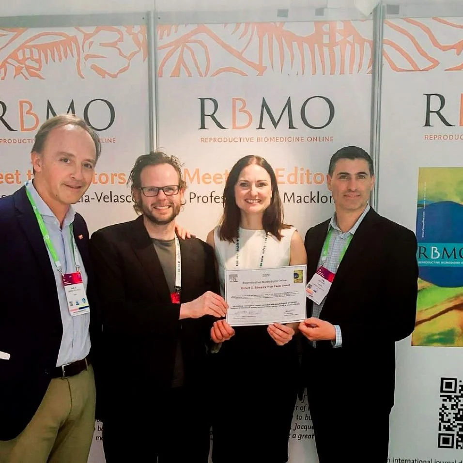 Presagen awarded best research paper for 2022 by RBMO for its international clinical study on the Life Whisperer Viability AI