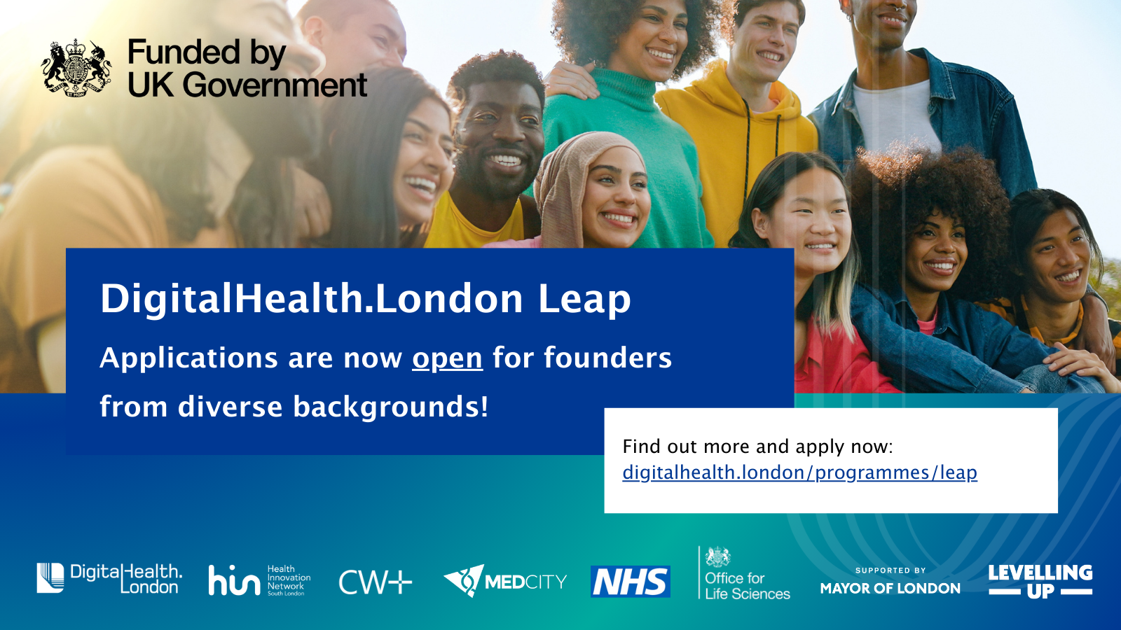 DigitalHealth.London Launches Inaugural Leap Programme: Championing Diversity in Digital Health 