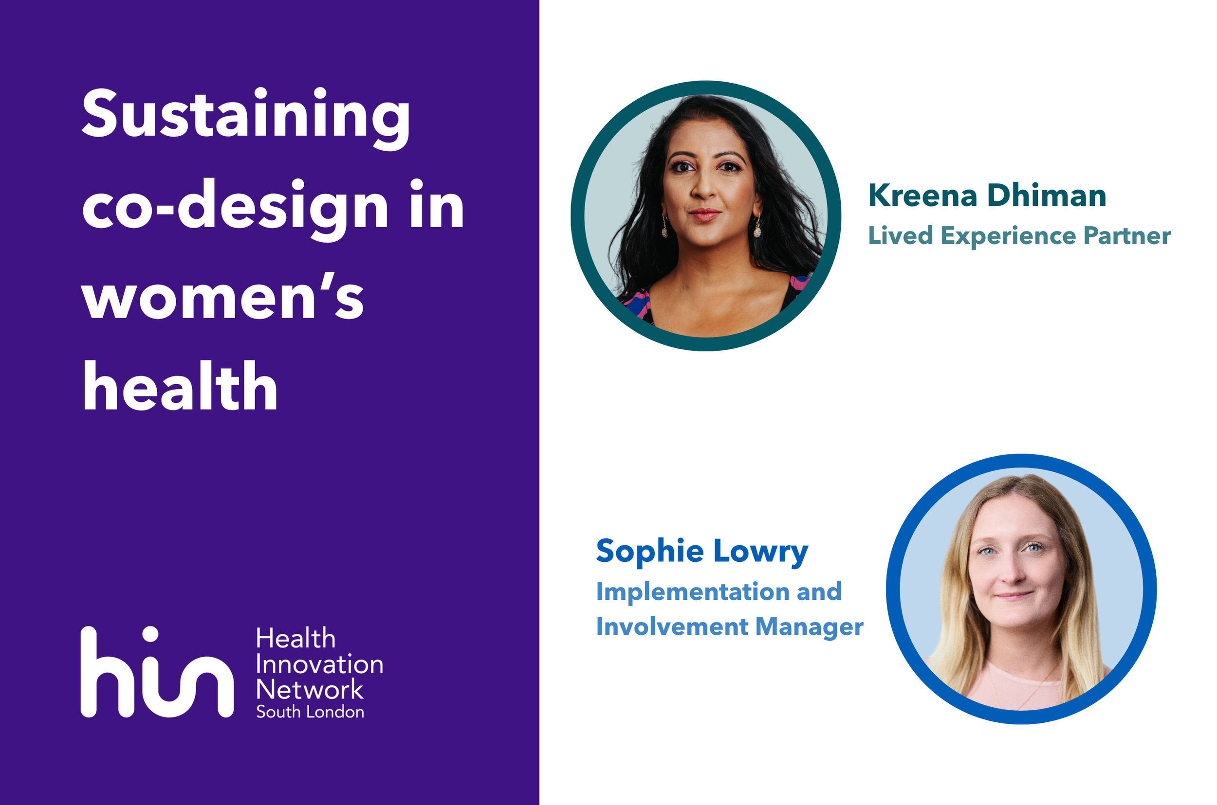 Sustaining Co-design in Women’s Health: Lessons Beyond the Pilot Stage