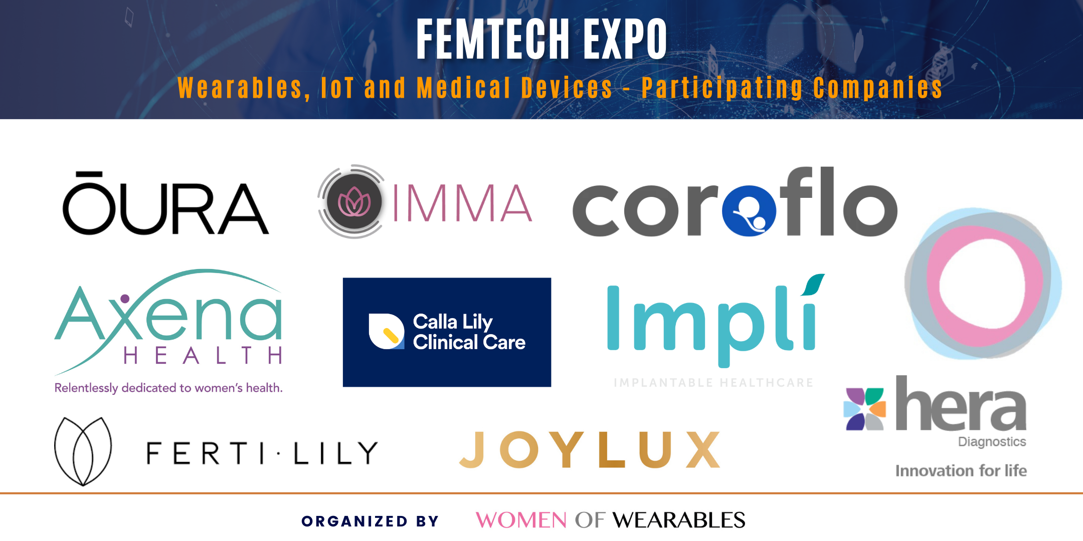 Flo Femtech FemTech Expo - Wearables, IoT, and Medical Devices — WOMEN OF WEARABLES