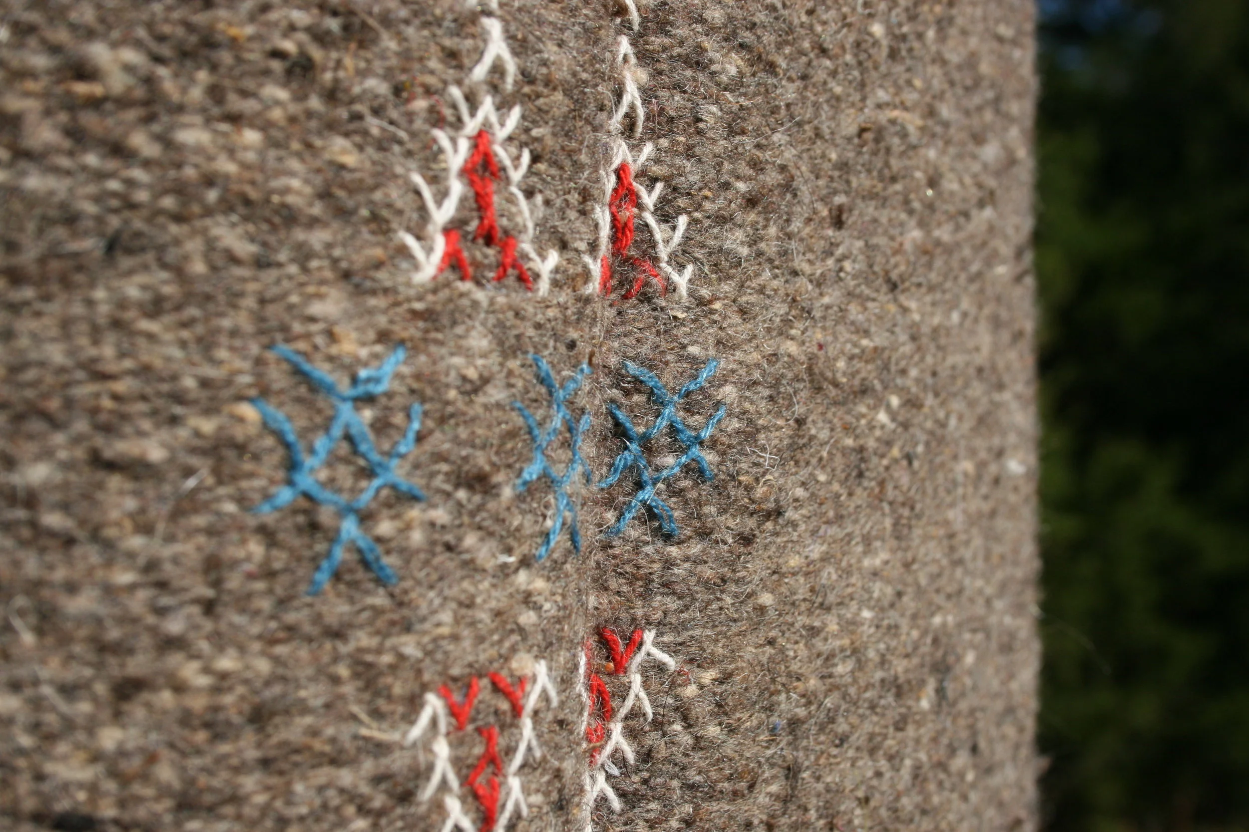 Berber Akhnif Wool Rug Grey