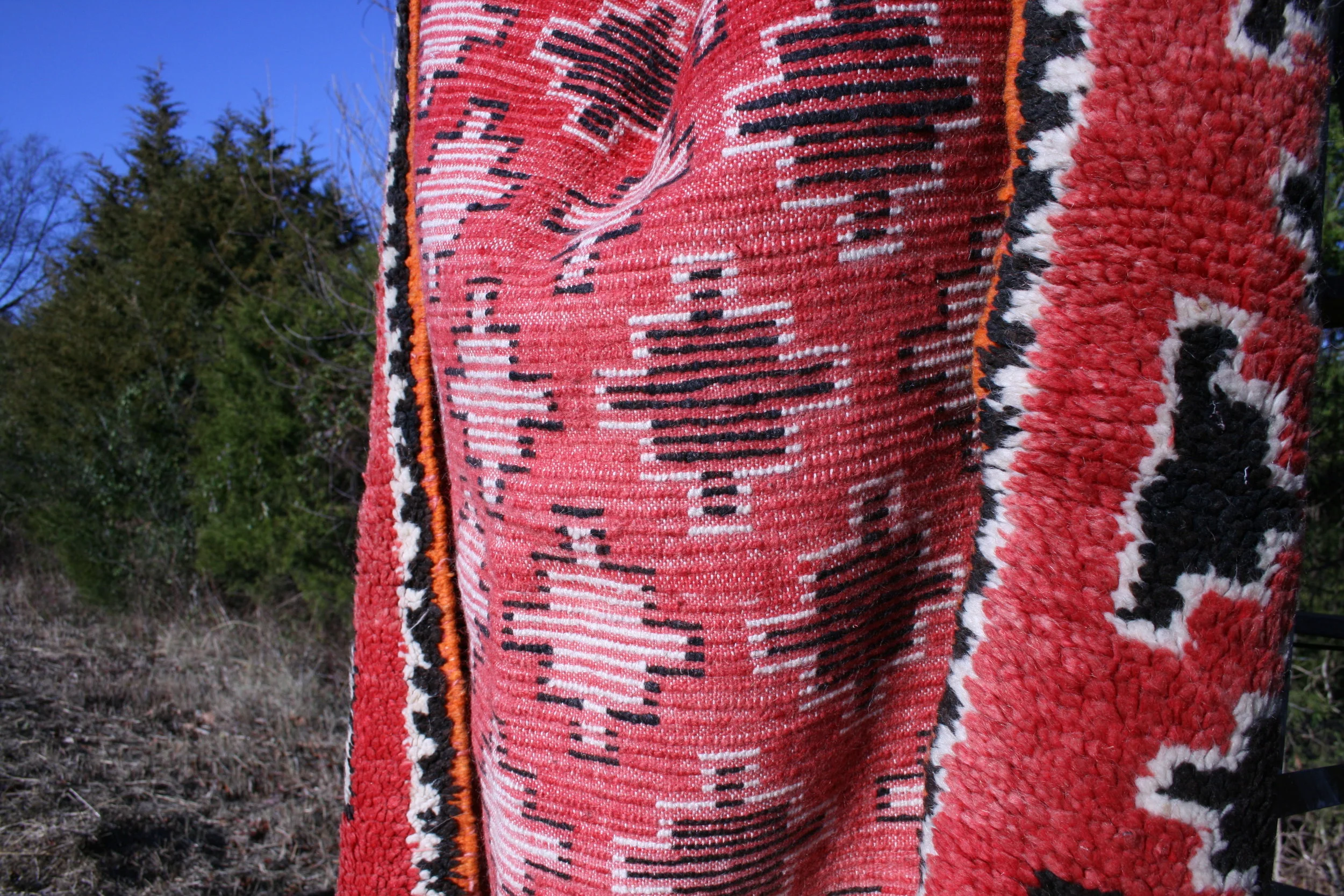 Black and White and Red All Over (2 sided)