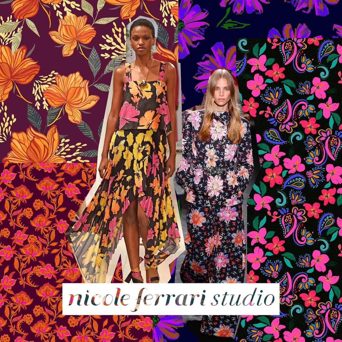 Happy Black Friday! Get your 20% discount on our prints online - link in profile - last chance! π₯ you can find these lovely blooms in our collection πΊ #prints #patterndesign #fashion #blooms
