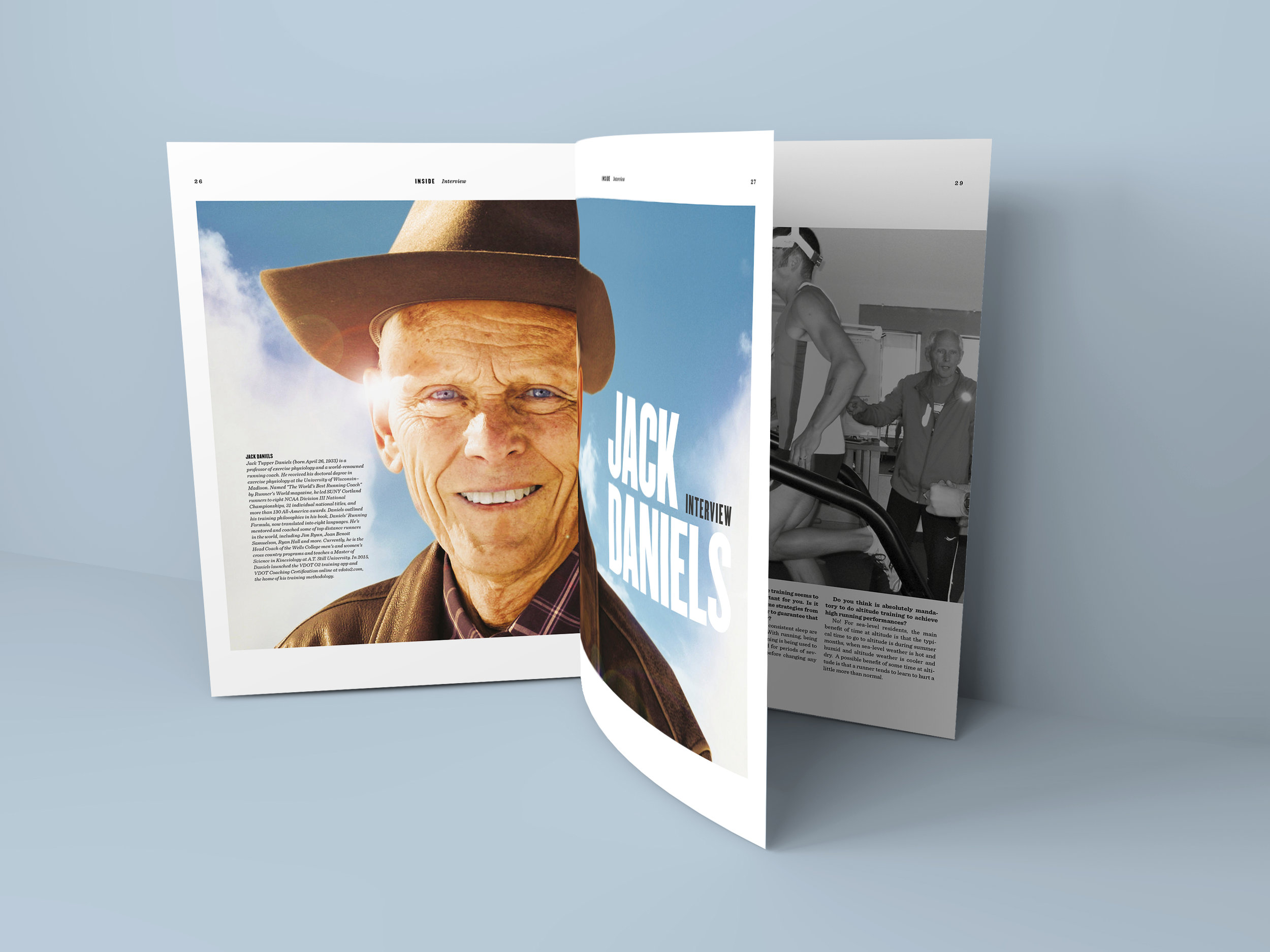 Jack Daniels, reconhecido como um dos melhores treinadores do mundo, tem uma excepcional entrevista na edição nº 4 da revista, INSIDE running as a lifestyle.