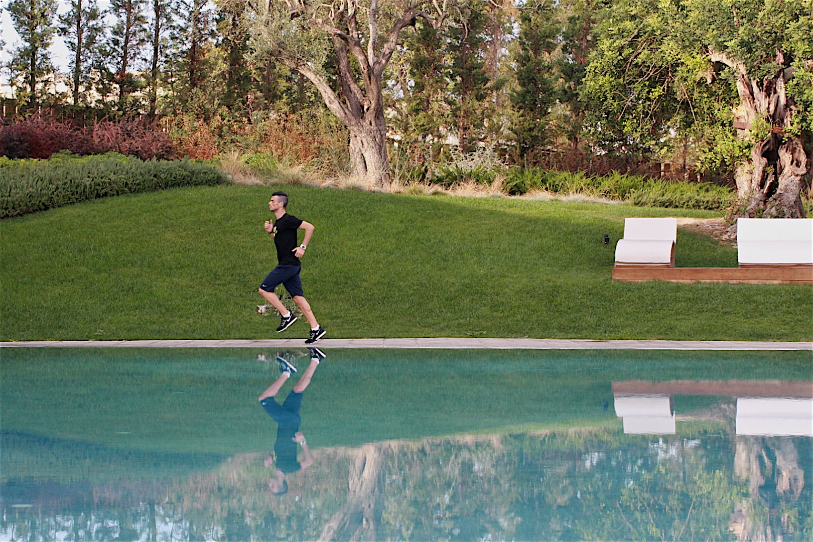 De férias com a corrida