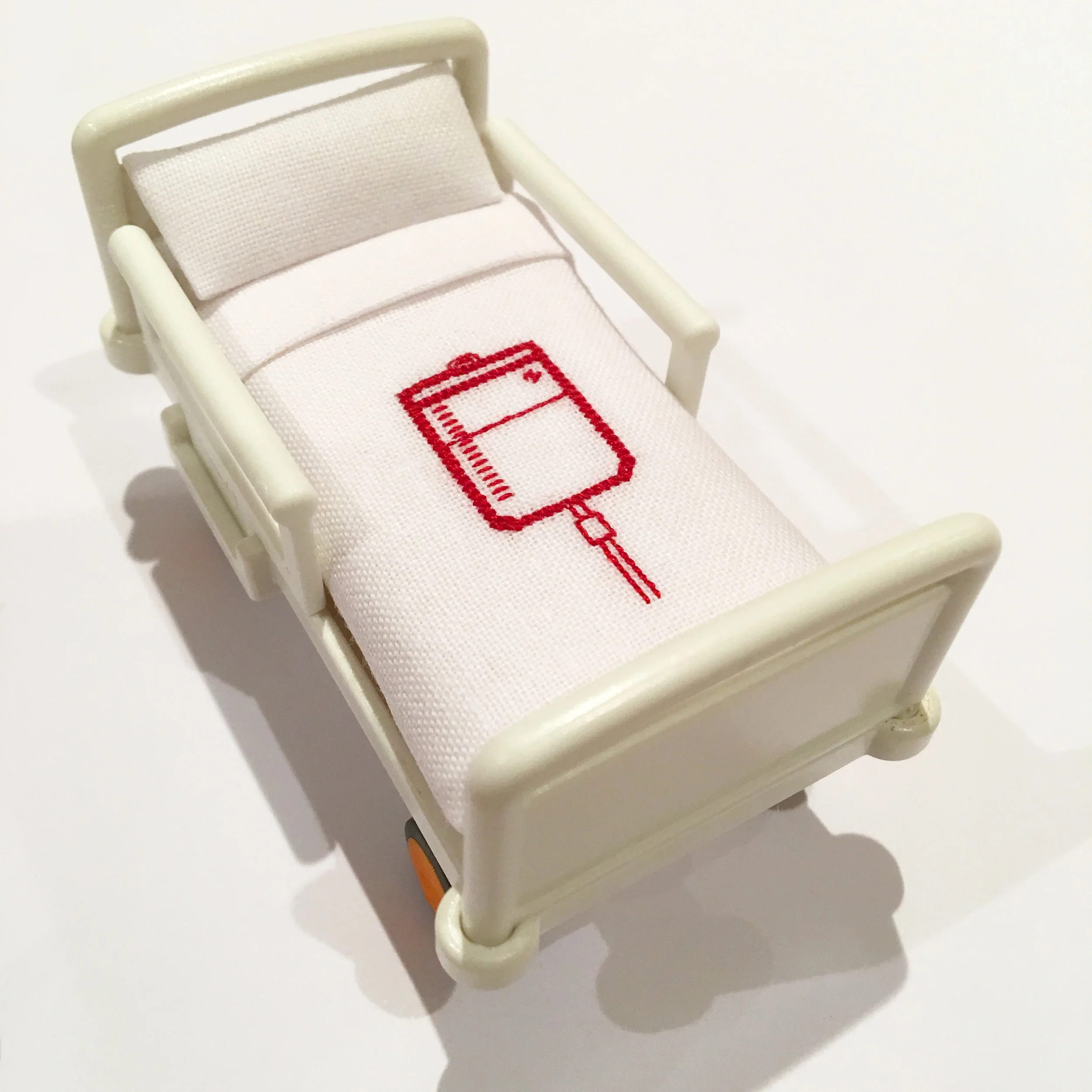 Bed 41 of 202 ‘Threaded’, Envision Arts Show, International Online Gallery (1 - 31 May 2019)