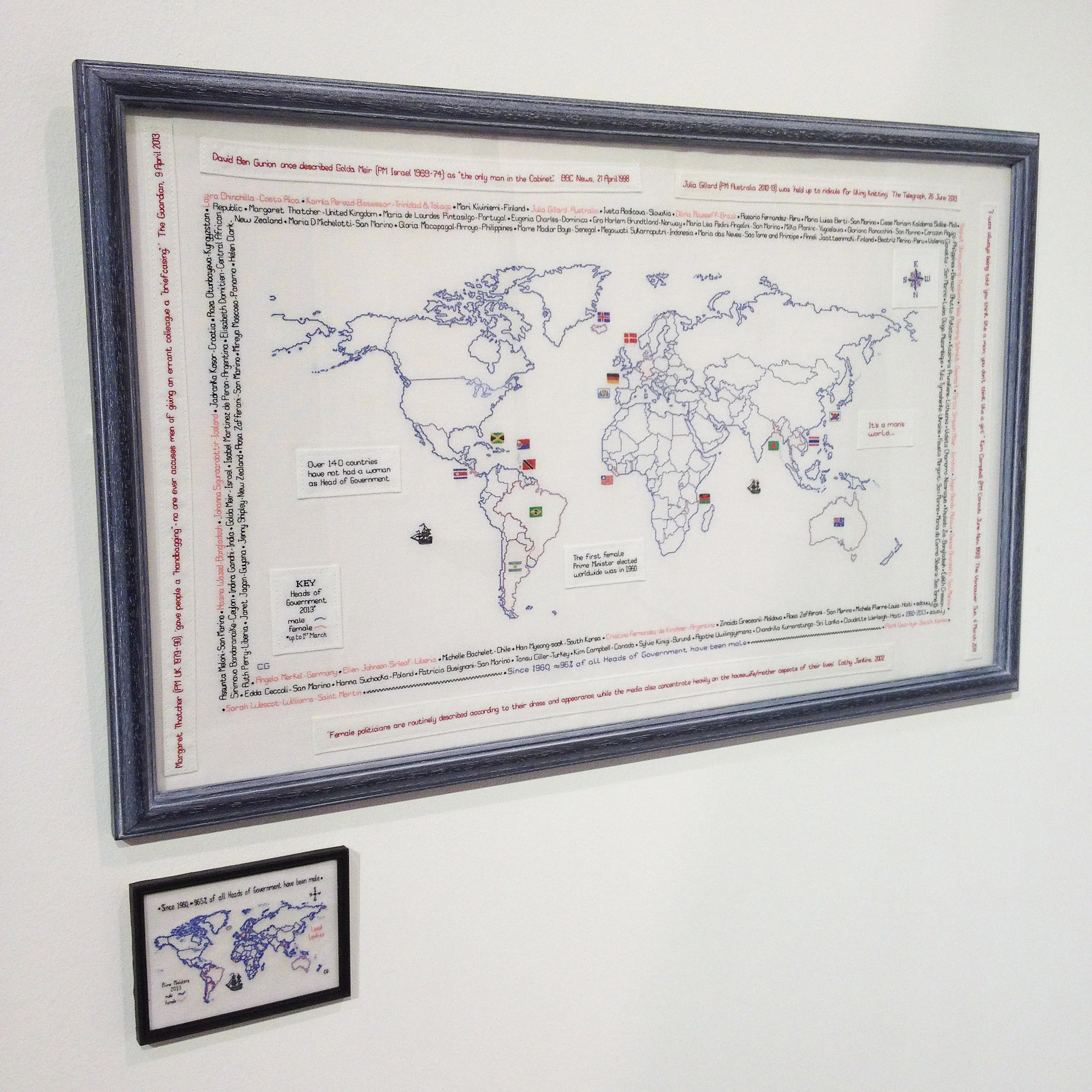 In-situ at The Knitting & Stitching Show