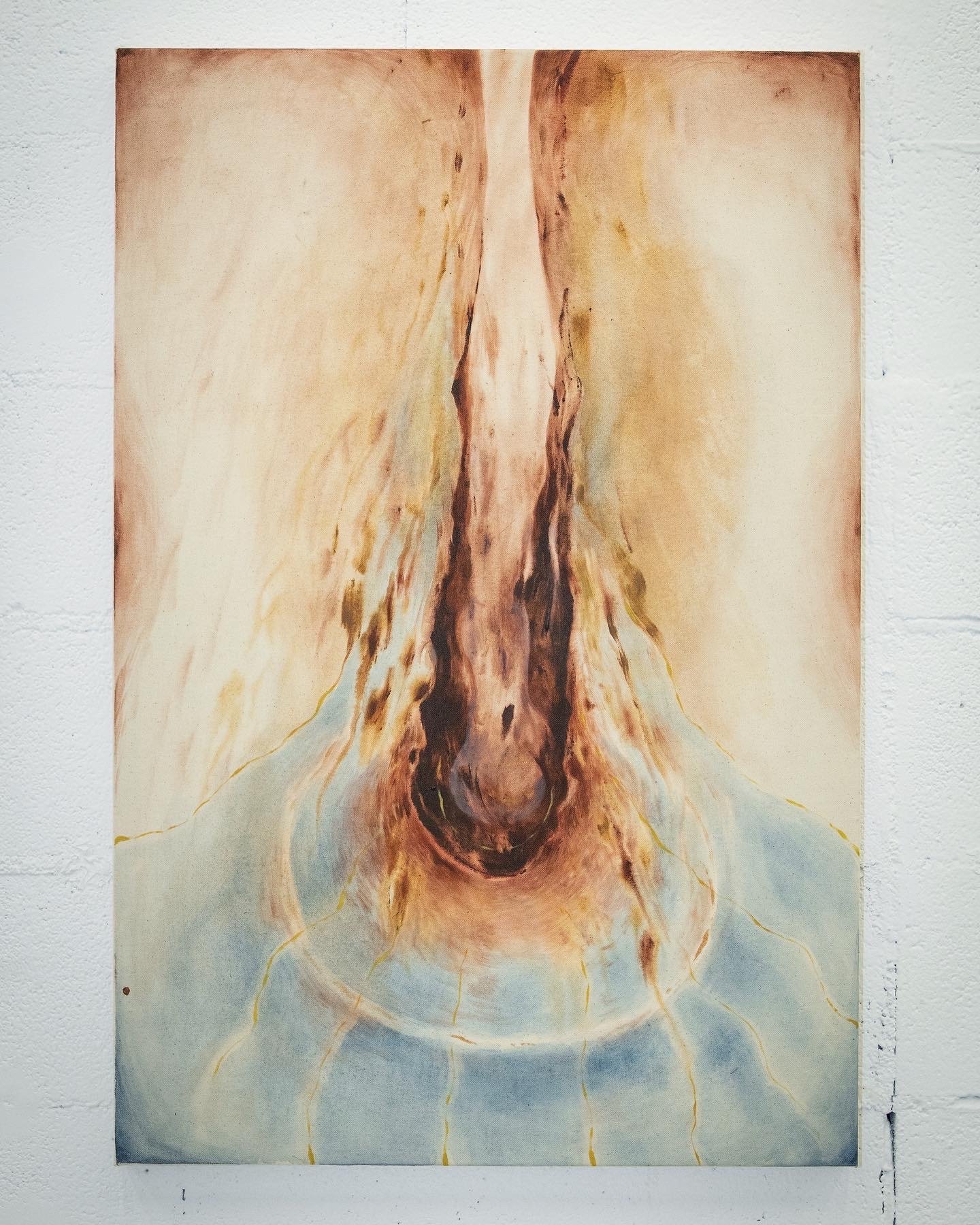   Corriente (Current) , 2022, Acrylic on canvas, 61cm x 91.5cm 