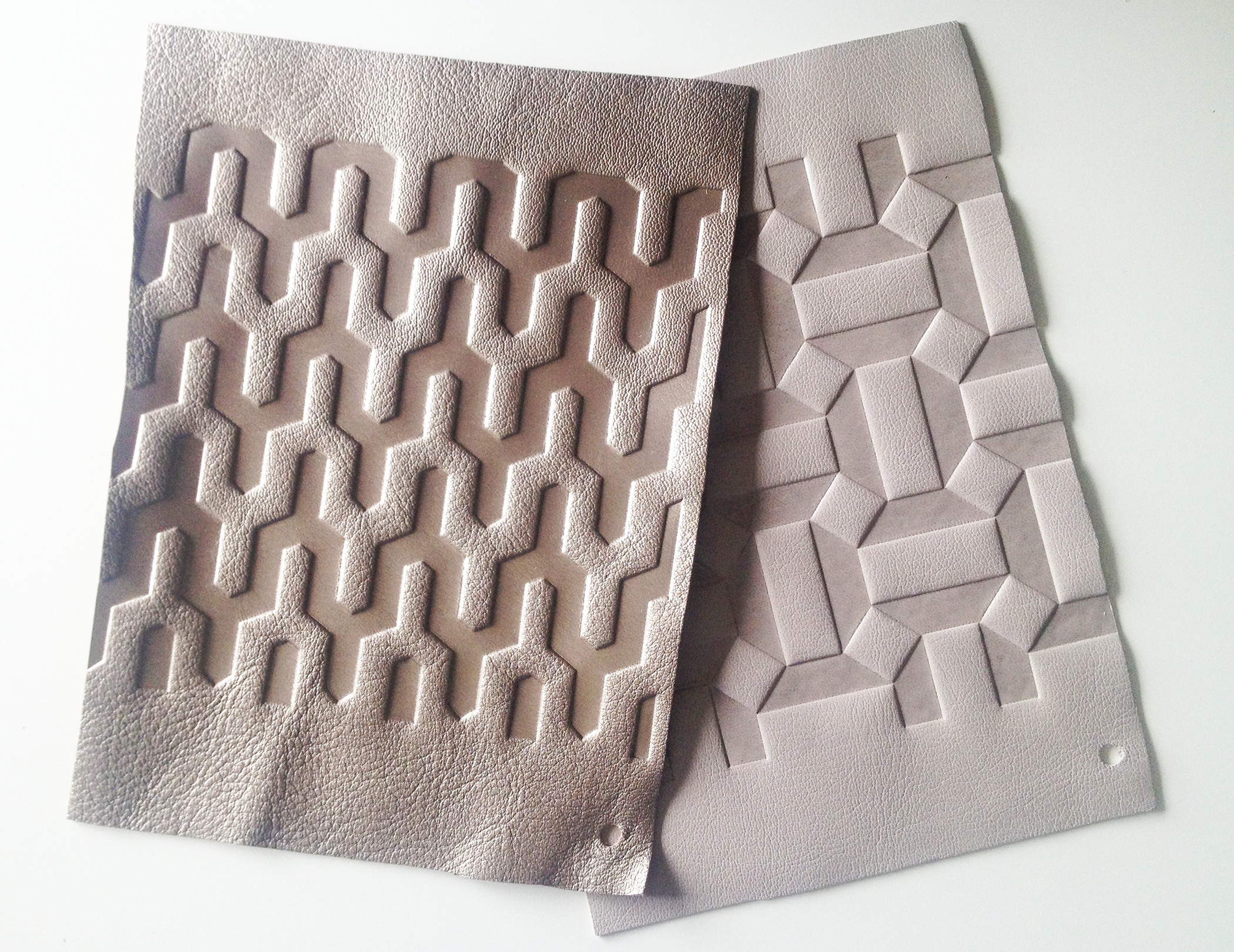 Noe Embossed Clutches