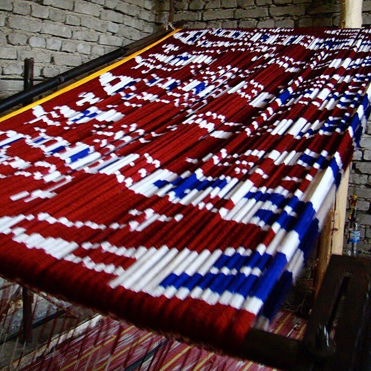 The incredible ikat process. Preparing the dyed threads for weaving, Uzbekistan.
#partisancreative #handmade #handcrafted #artisan #craft #artisantextiles #textiledesign #ikat #uzbekikat #uzbekistan #centralasiantextiles