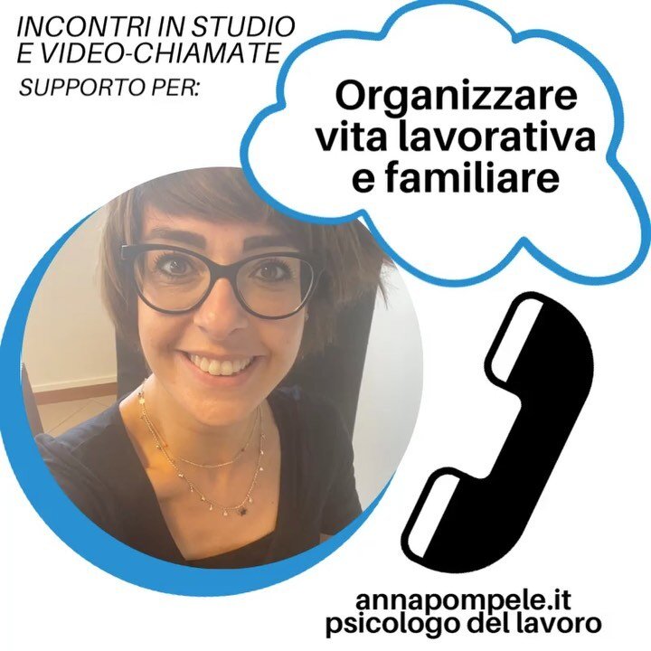 - Le #domande dei miei #Clienti - 
#ORGANIZZARE VITA LAVORATIVA E PERSONALE
.
La #CONCILIAZIONE tra personale e professionale
riguarda la gestione della #FAMIGLIA (#bambini, #genitori #anziani, qualcuno da accudire..)
e anche gli OBIETTIVI di #vita.
