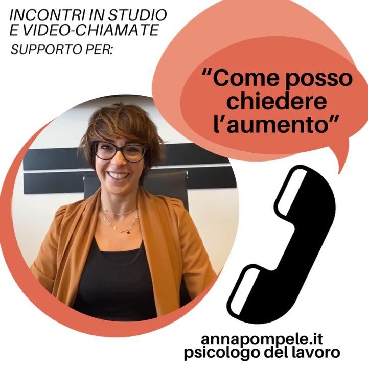 - Le domande dei miei #Clienti -
COME POSSO CHIEDERE L&rsquo;AUMENTO?
.
Non abbiamo la #certezza del #risultato, perché dipende anche da fattori che non puoi controllare, dato che fai un &ldquo;lavoro subordinato&rdquo;,
ma ci sono #tecniche per CHI