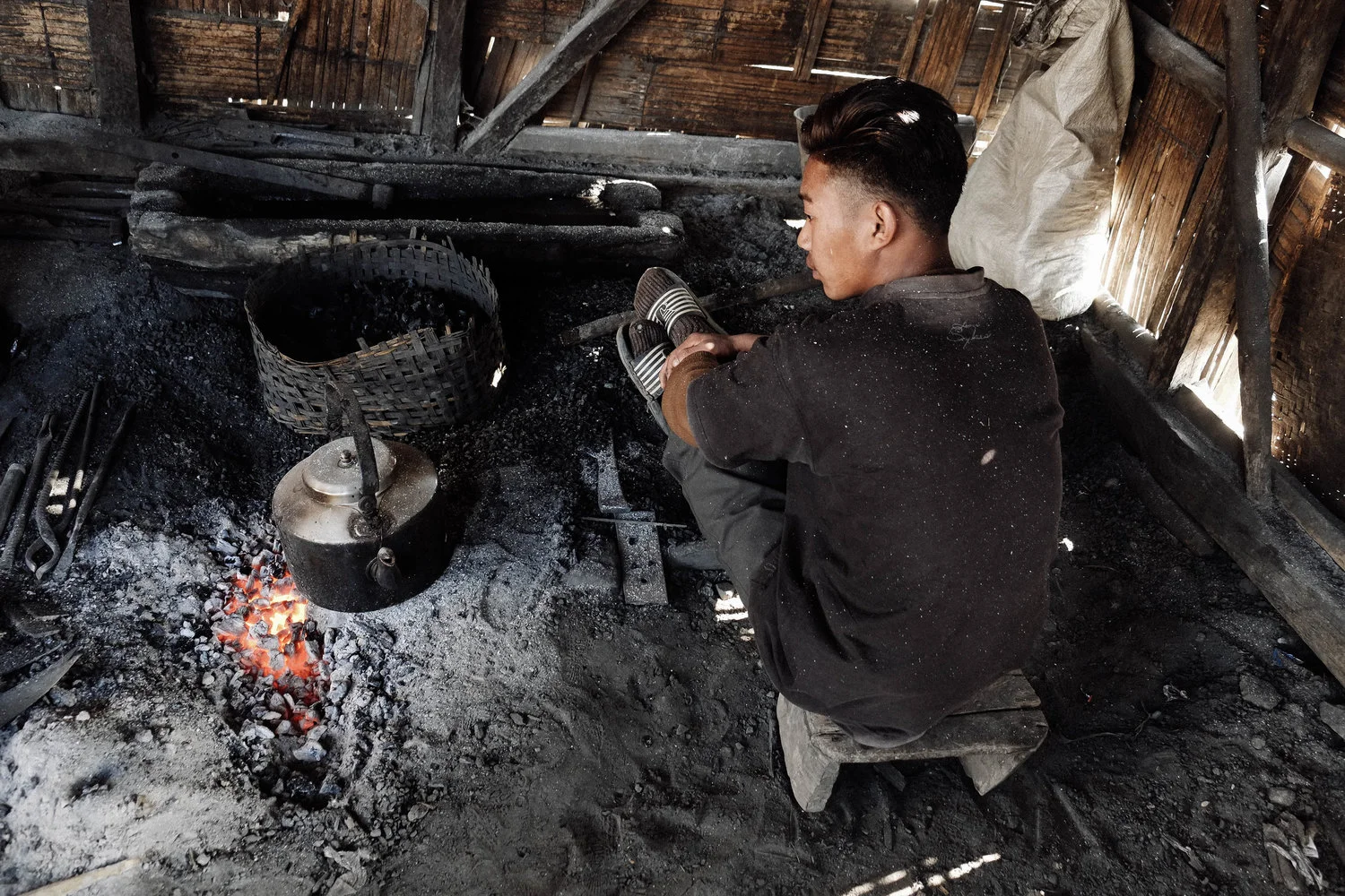 Tuensang - the village of Wui
