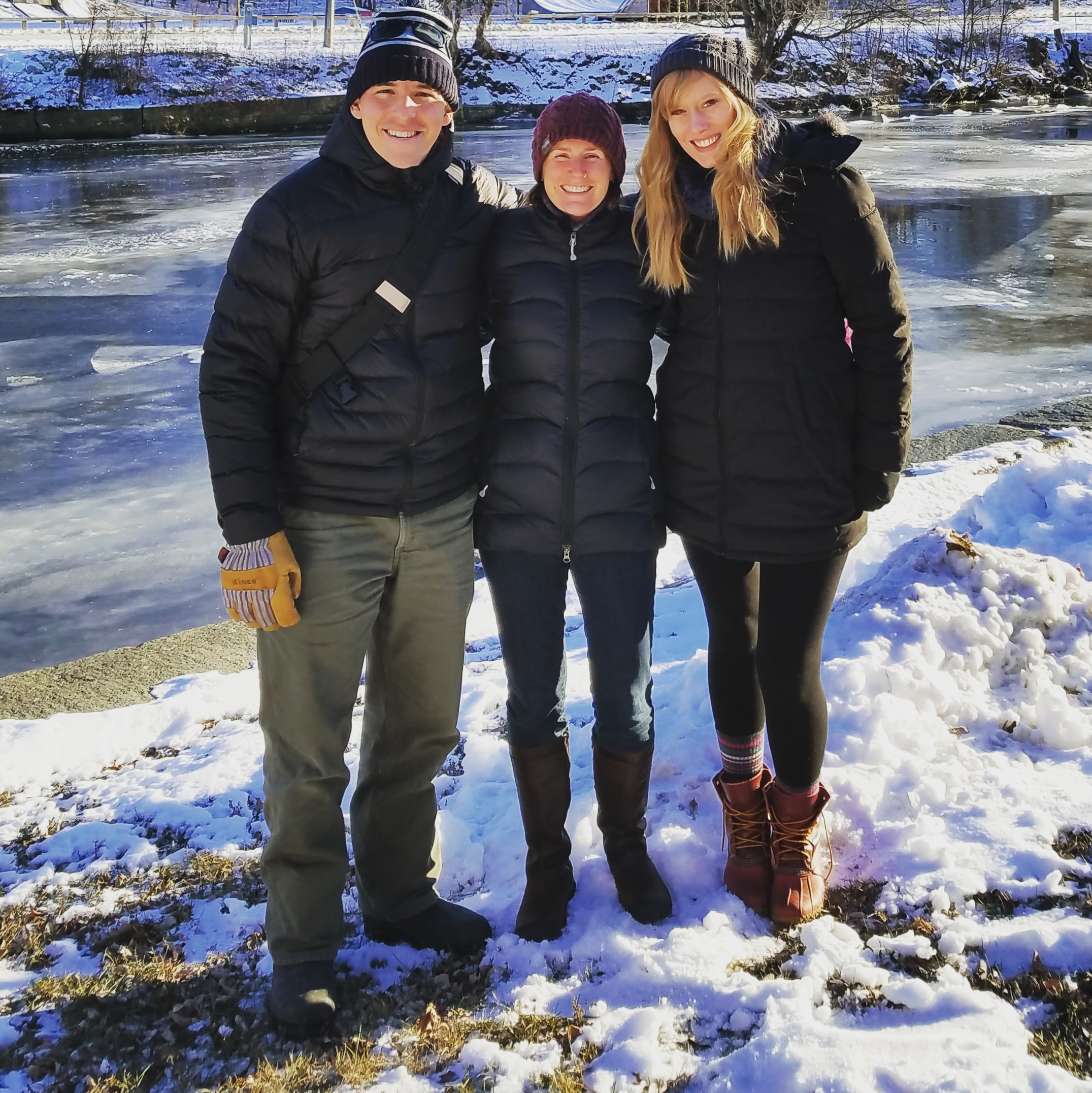 From left to right: Ben Rossetter, K Fenstermacher, Beth Ann Miller