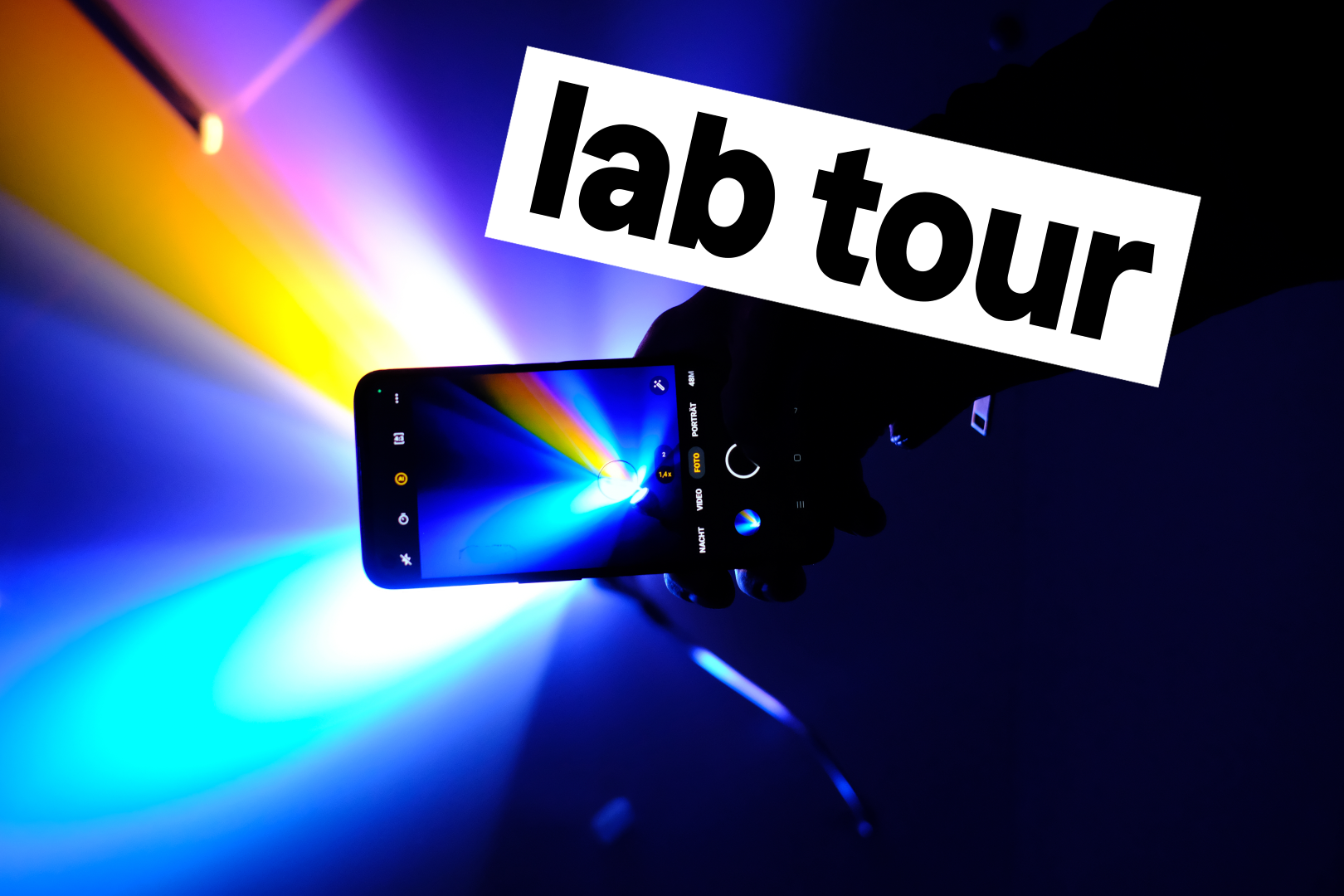 FÜHRUNG: lab tour