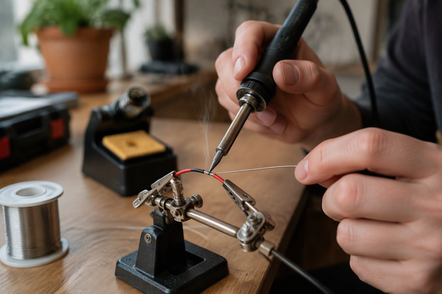 WORKSHOP: Löten, Strom und Sound – Elektronik zum Anfassen