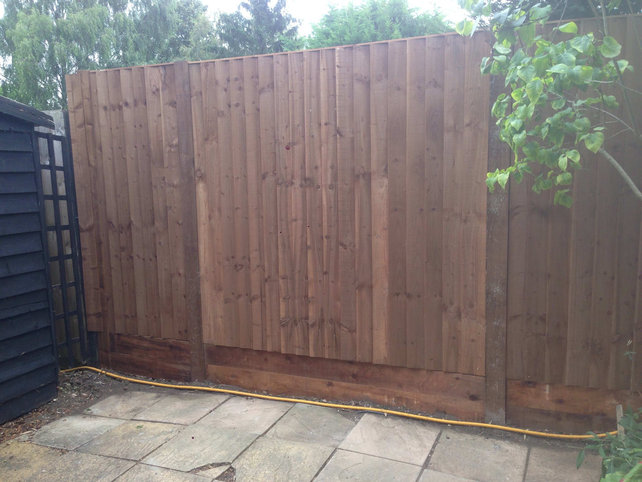 Completed Fence Line