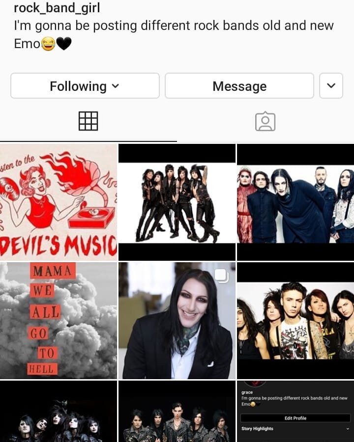 Big thanks for featuring us! Check out this ❤ supporting rock bands!! Go follow if you support rock and metal 🤙
https://instagram.com/rock_band_girl?igshid=1qmat59cur5zn