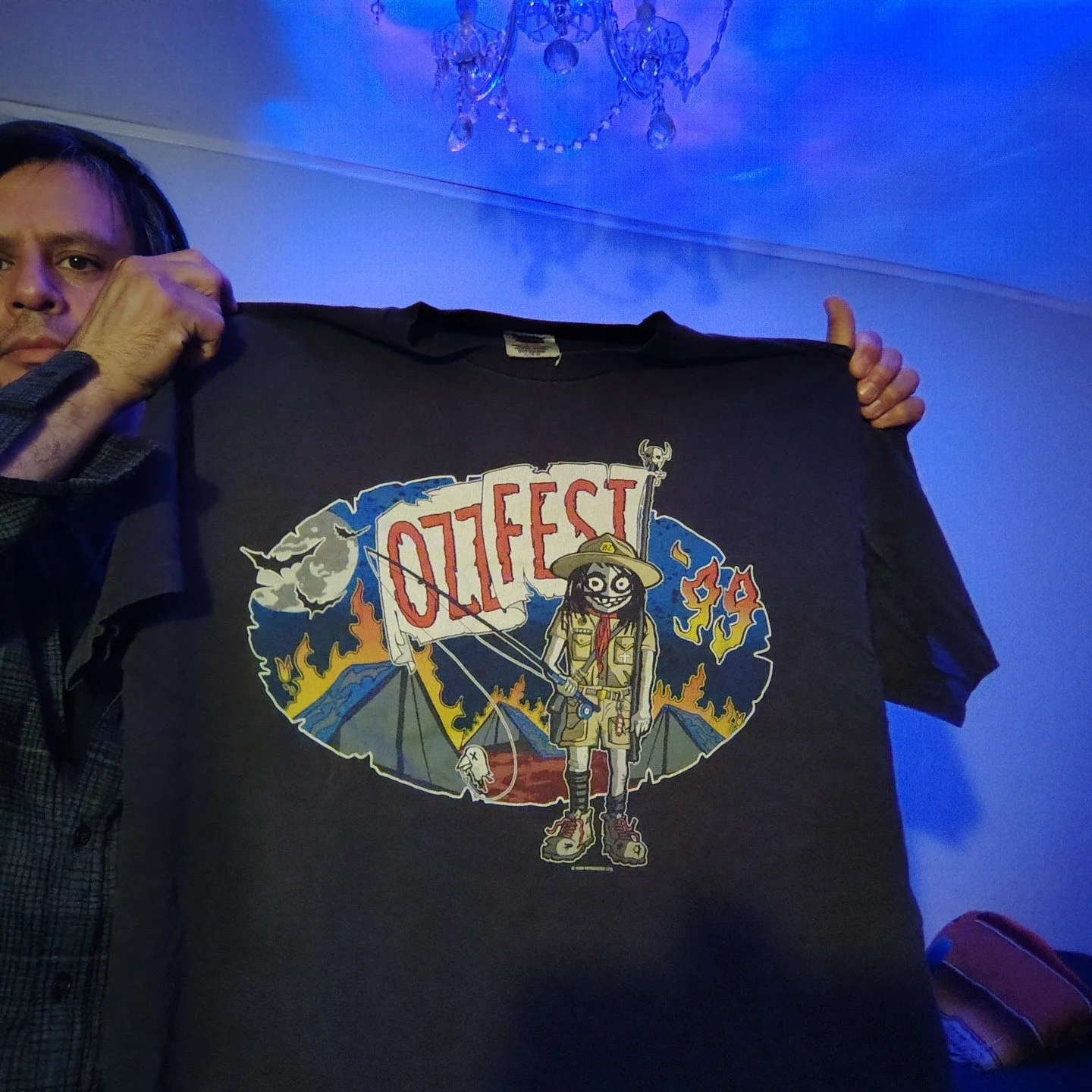 Had to dig this out. RIP to The Prince of Darkness.